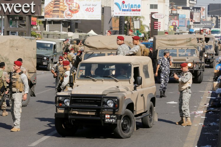 انتشار كثيف للجيش في مناطق عدة بين القبة والتبانة في طرابلس