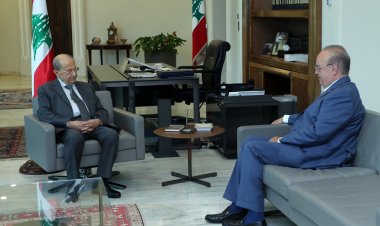 عون عرض مع وهاب التطورات الحكومية الاخيرة