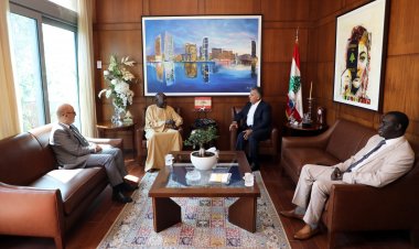 إبراهيم التقى  السفير السنغالي في لبنان وعرض معه الأوضاع العامة
