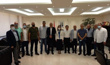 اوهانيان بحثت شؤون الكرة الطائرة مع وفد الاتحاد برئاسة القاصوف
