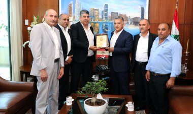 ابراهيم استقبل وفداً من رابطة مخاتير وادي خالد وعرض معهم شؤون المنطقة
