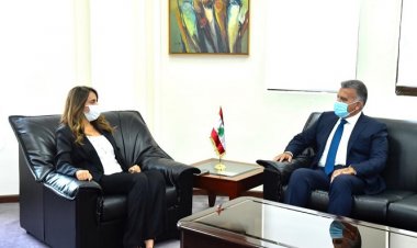 عكر التقت سفير الاردن وعرضت الاوضاع الامنية مع الواء ابراهيم
