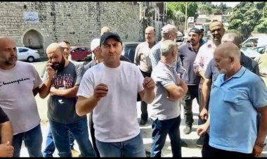 اعتصام لمربي الابقار في سرايا بيت الدين