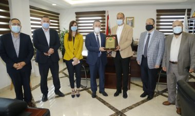 وزير الصحة استقبل وفدا من جامعة الجنان شكره على جهوده لمواجهة احتكار الادوية