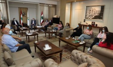 ابراهيم التقى وفدا من أهالي الموقوفين اللبنانيين في  الإمارات