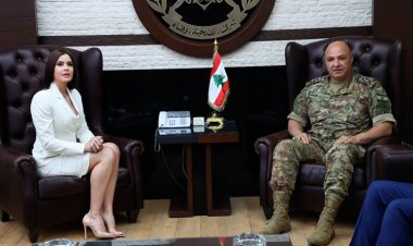 جعجع خلال لقائها العماد عون: دعمنا ثابت وليبقى الجيش سياج الوطن