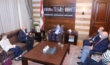 الحريري استقبل السفير الروسي في بيت الوسط