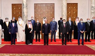السيسي استقبل وزراء ومسؤولي الإعلام العرب من بينهم عبد الصمد