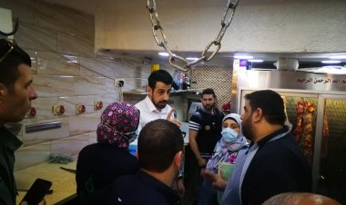 جولة لمراقبي وزارتي الصحة والاقتصاد في ملاحم سوق العطارين بطرابلس وتسطير محاضر ضبط