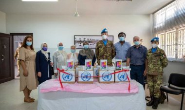 120 حاسوبا لوحيا تعليميا من اليونيفيل لمدرسة صور الرسمية وثانويتها