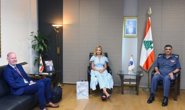 عثمان استقبل السفيرة السويسرية وبحثا في الاوضاع العامة
