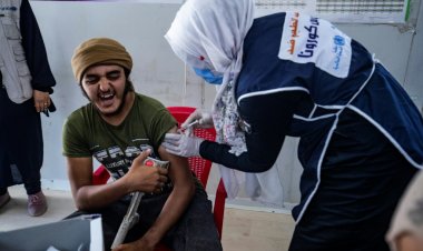 205 أشخاص تلقوا لقاح كورونا في مخيم الهول في شمال شرق سوريا