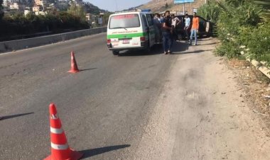 جرح 3 أشخاص بحادث سير في البيسارية
