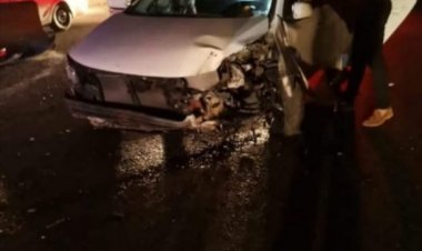 جرحى نتيجة حادث اصطدام على الاوتوستراد بعد نفق حامات