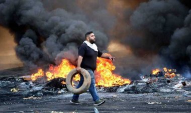 محتجون قطعوا طريق تعلبايا