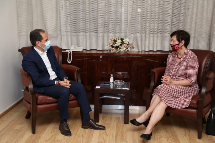 سامي الجميل التقى فرونتسكا: للضغط باتجاه تأمين اشراف دولي على الانتخابات صونا للديموقراطية