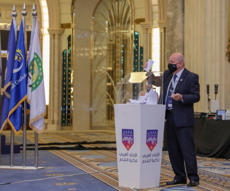 انتخاب هاشم حيدر في المكتب التنفيذي للاتحاد العربي لكرة القدم