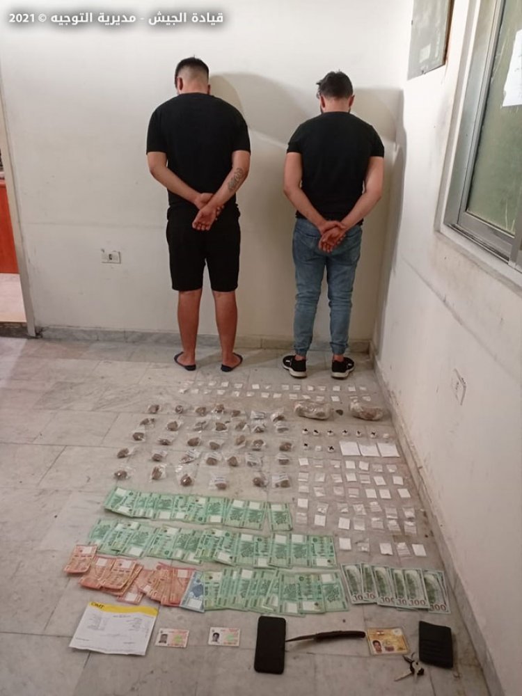 بالصور..توقيف أشخاص في منطقتي المشرفية وصحراء الشويفات