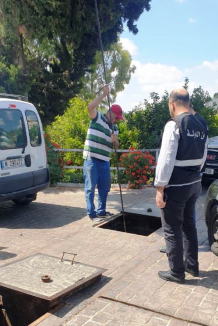 محاضر ضبط بحق المخالفين  في منطقة جزين