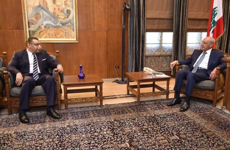 بري استقبل السفيرين المصري والغاني .. وتسلم من ديوان المحاسبة تقريرا عن عقد تلزيم قطاع البريد