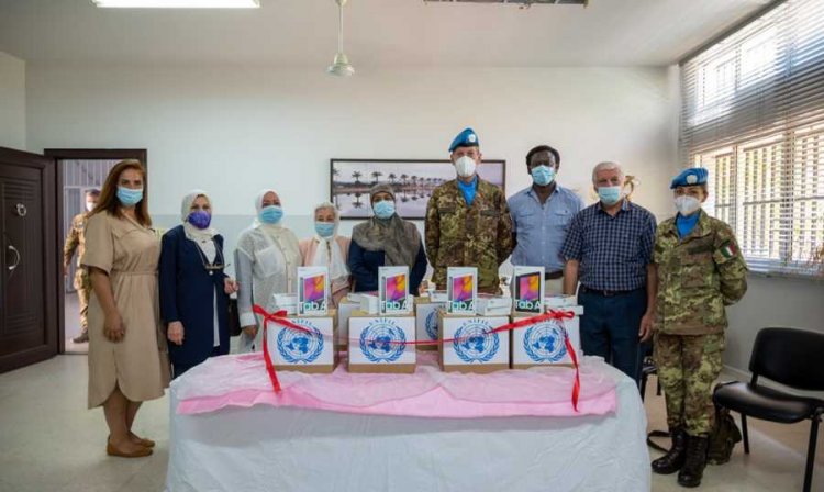 120 حاسوبا لوحيا تعليميا من اليونيفيل لمدرسة صور الرسمية وثانويتها