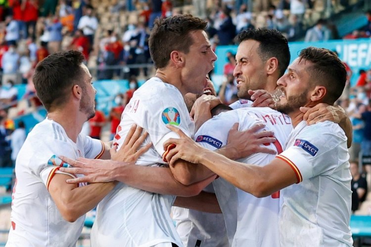كأس أوروبا: اسبانيا تسقط سويسرا بركلات الترجيح وتبلغ نصف النهائي