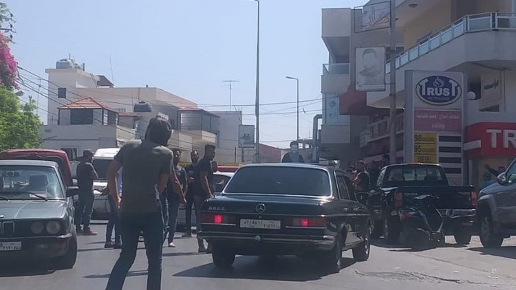 إقفال الطرق في الشهابية صور