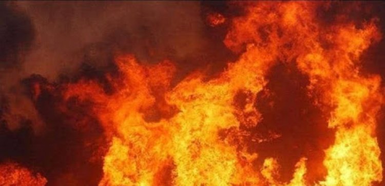 حريق كبير في الغابات المحيطة ببحيرات عيون السمك ومناشدة بإطفائه