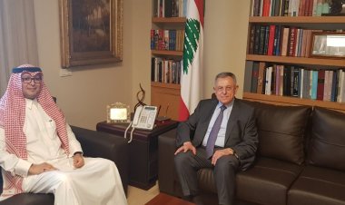 السنيورة استقبل بخاري وعرضا  الاوضاع في لبنان
