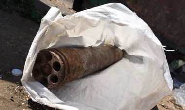 العثور على صاروخ قديم  العهد داخل مستوعب للنفايات في الشويفات