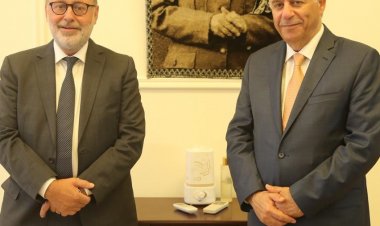 دبور التقى سفير النرويج ووفدا من حزب الشعب الفلسطيني