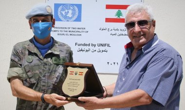 مضختا مياه هبة من الكتيبة الاسبانية في اليونيفيل الى بلدية برج الملوك