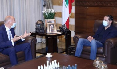 الحريري عرض المستجدات مع سفير اوكرانيا