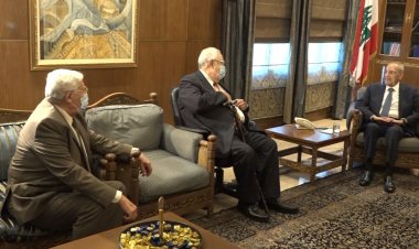 بري التقى الامين العام لاتحاد المحامين العرب