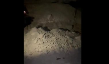 بالفيديو والصور: بقايا صاروخين سقطت في جبيل والكورة... وحالة من الذعر!