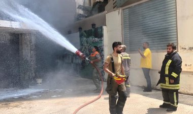 حريق داخل مولد للطاقة الكهربائية في مارالياس