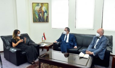 عكر بحثت ووزير الدولة الألماني في المشاريع الإنمائية التي تمولها بلاده في لبنان