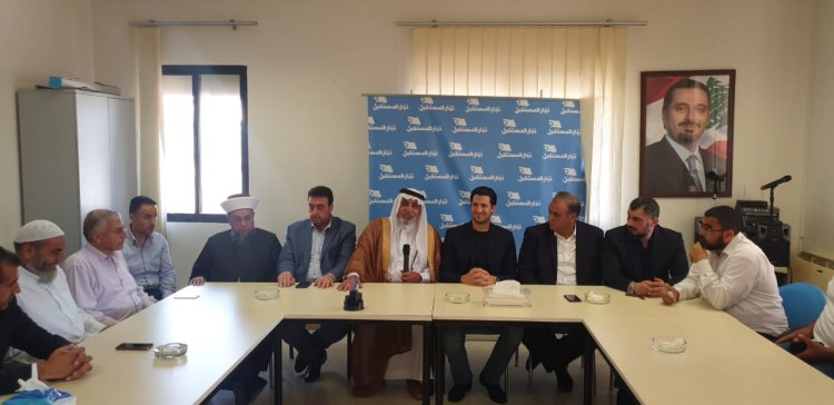 مصالحة بين عائلتي فياض العلي وخضر ابو الحسن في القليعات برعاية الحريري