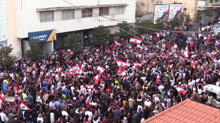 وقفة لحراك النبطية تضامنا مع أهالي شهداء وضحايا تفجير المرفأ وكلمات دعت الى محاسبة المجرمين والمقصرين