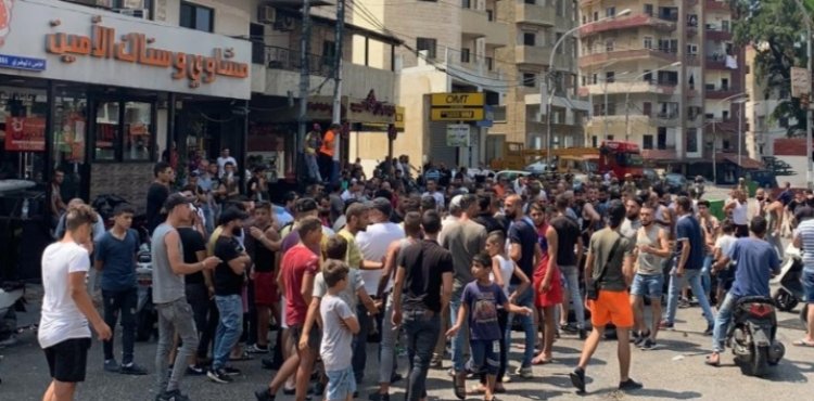 بالفيديو: اشتباكات بين الجيش ومحتجين في جبل محسن بعد قطع سكة الشمال