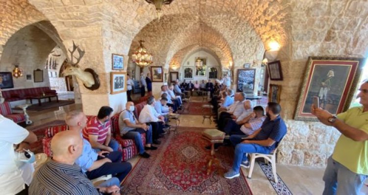 أرسلان خلال استقباله وفداً من عائلة المقدّم فيّاض: الدولة نُهبت وأفلست وأزمتنا طويلة