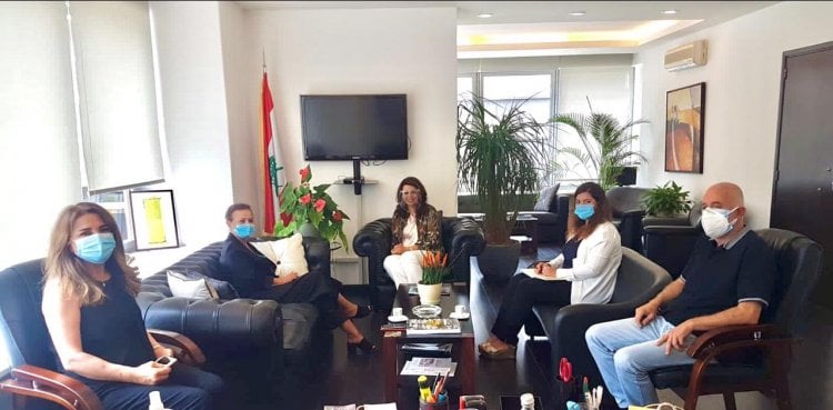 شريم بحثت مع رشدي في مشروع وزارة المهجرين للتنمية الريفية والمحلية
