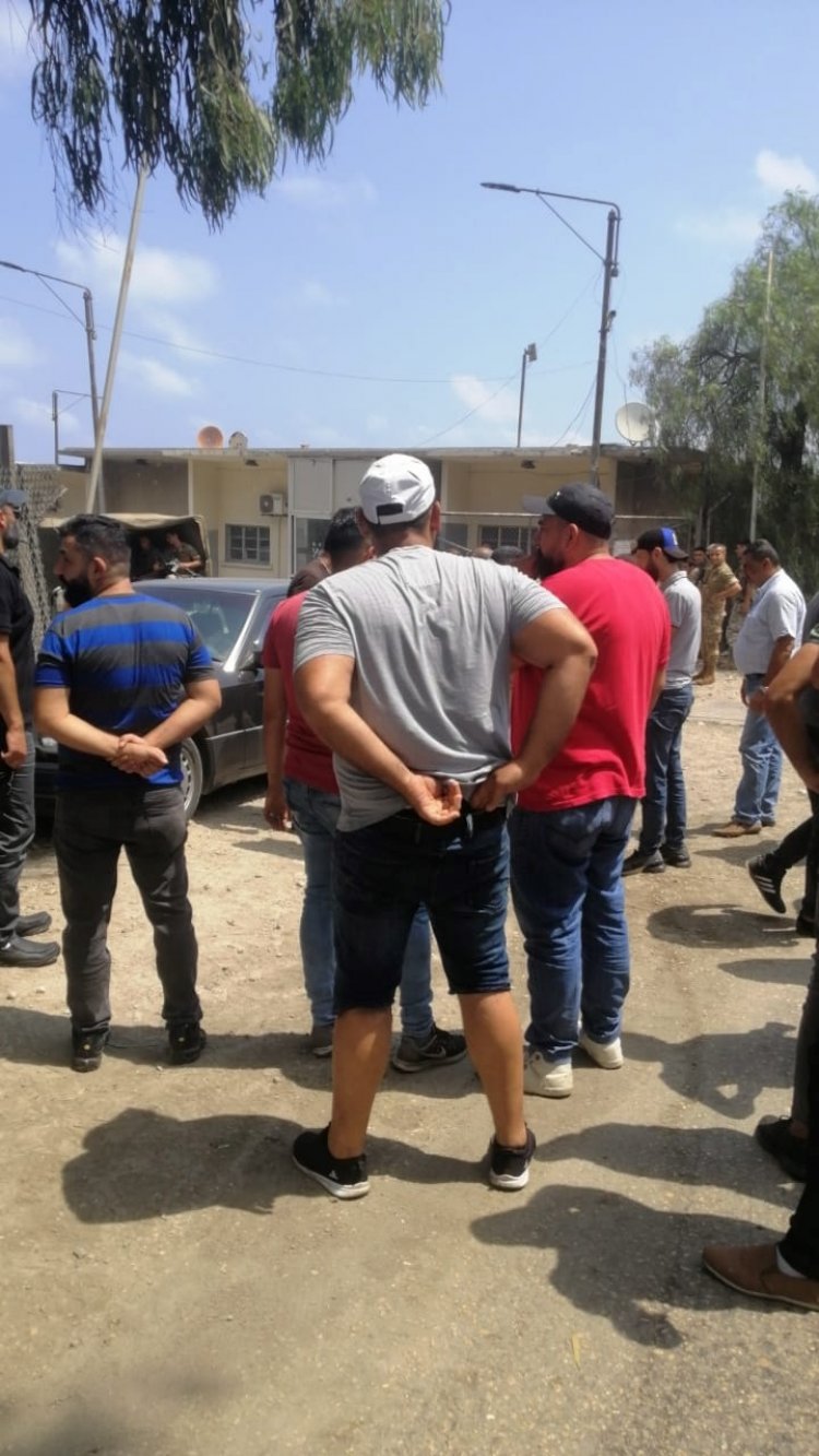اعتصام لاصحاب المولدات والاهالي في برسا الكورة