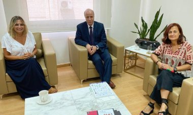 كلودين عون التقت المدير الاقليمي لصندوق الأمم المتحدة للسكان