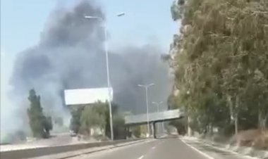 حريق كبير بين أنابيب الاترنيت.. وتحذير من تنشق غبار الاميانت