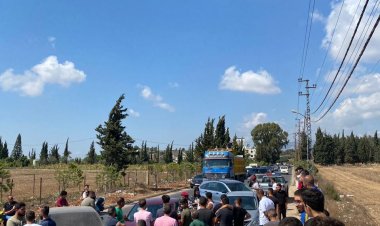 وقفة احتجاجية في حاصبيا اعتراضا على انقطاع الانترنت و"ثوار" يقتحمون مركز اوجيرو