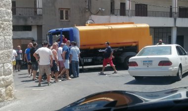شبان من كفرحزير اعترضوا صهريج مازوت لتوقف المولدات في البلدة