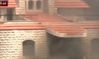 بالفيديو: إحراق  منزل صاحب الصهريج الذي انفجر في عكار