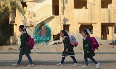 بدء العام الدراسي الجديد في الأراضي الفلسطينية وسط تدابير لمكافحة تفشي كورونا