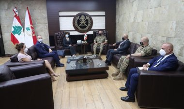 قائد الجيش عرض مع فرونتسكا الاوضاع في لبنان والمنطقة واستقبل وفد اللقاء الروحي لمحافظة عكار